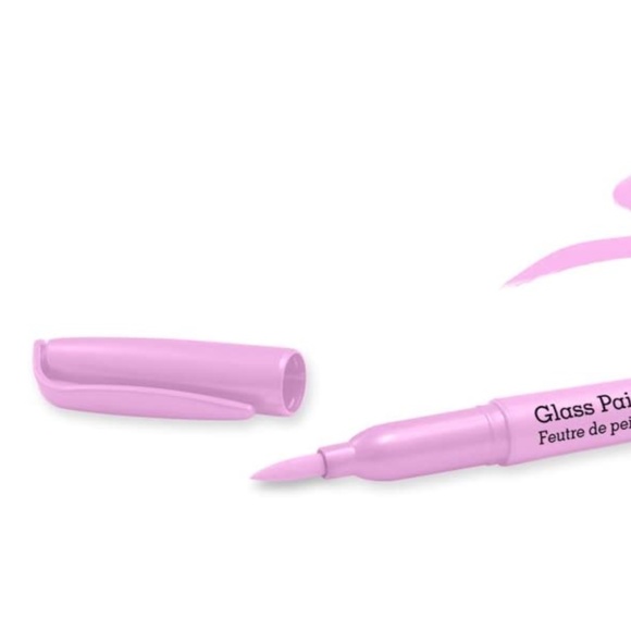 Glass Paint Brush Marker Permanent 15mm (Pink) - Picture 5 of 6